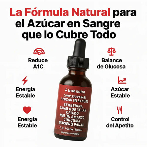Complejo 7 en 1 de Azúcar en Sangre