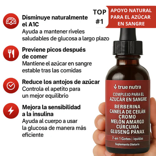 Complejo 7 en 1 de Azúcar en Sangre
