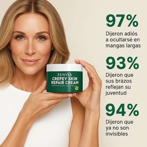 Crepey Skin — Loción Reparadora y Reafirmante
