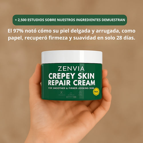 Crepey Skin — Loción Reparadora y Reafirmante