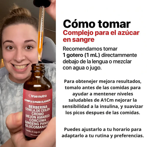 Complejo 7 en 1 de Azúcar en Sangre