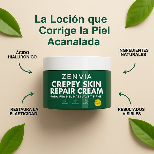 Crepey Skin — Loción Reparadora y Reafirmante