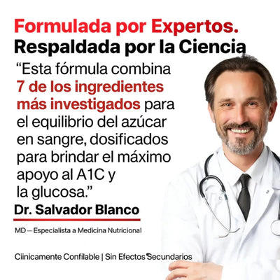 Complejo 7 en 1 de Azúcar en Sangre