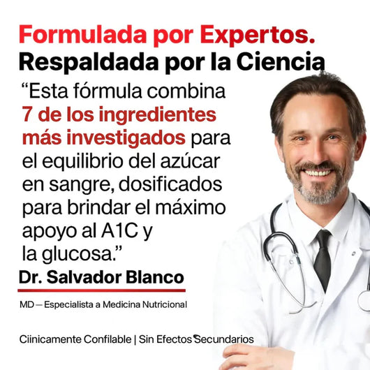 Complejo 7 en 1 de Azúcar en Sangre